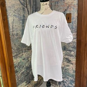 Women’s “FRIENDS” T-Shirt, white